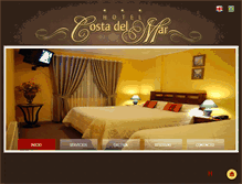 Tablet Screenshot of hotelcostadelmar.cl